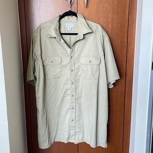Carhartt S223 Khaki collared Shirt